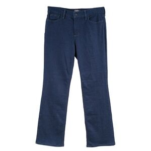 NYDJ Barbara Bootcut Dark Wash Jeans US 12